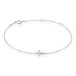 Bracelet Priscus Argent Blanc Oxyde De Zirconium - Bracelets fantaisie Femme | Marc Orian