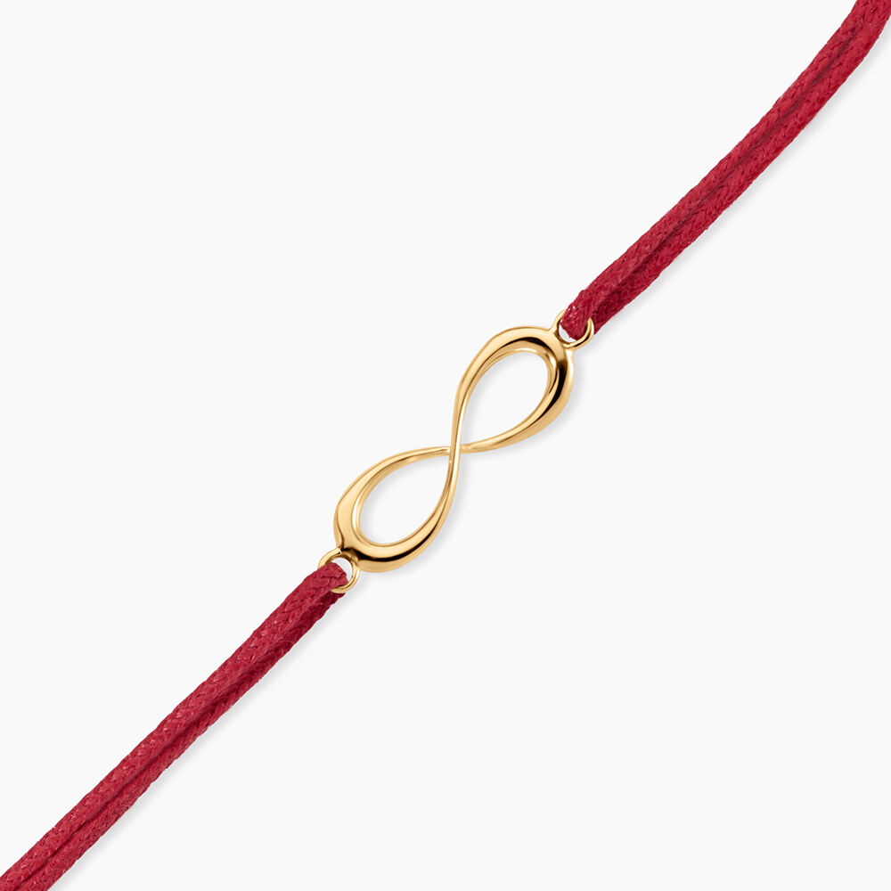 Bracelet Infini Or Jaune - Bracelets cordons Femme | Marc Orian