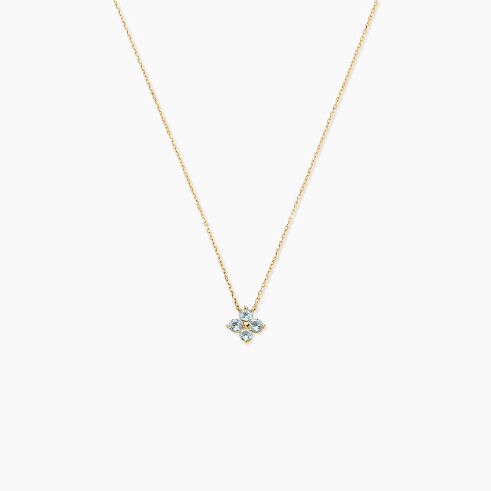 Collier Belovia Or Jaune Topaze - Colliers avec pierres Femme | Marc Orian