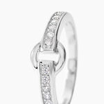 Bague Argent Blanc Candis Oxyde De Zirconium - Bijoux fantaisie Femme | Marc Orian