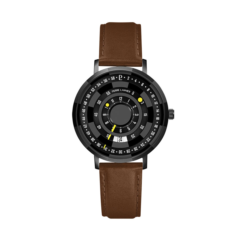 Montre Pierre Lannier Lannier Blackjack Noir - Montres &eacute;tanches Homme | Marc Orian