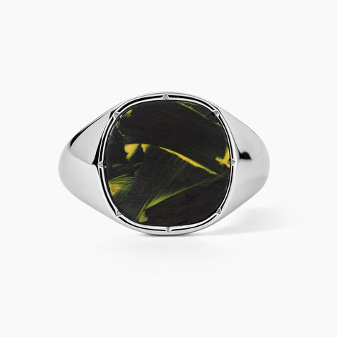 Chevali&egrave;re Jourdan Edom Acier Argent&eacute; - Bijoux fantaisie Homme | Marc Orian