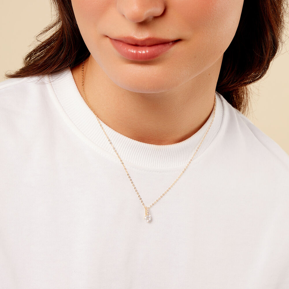 Collier Derby Or Jaune Oxyde De Zirconium - Nouveautés Femme | Marc Orian