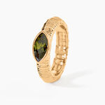 Bague Angelica Plaque Or Jaune Oxyde De Zirconium - Solitaires Femme | Marc Orian