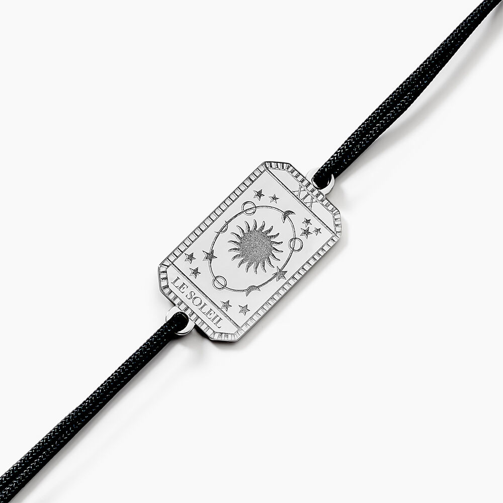 Bracelet Arcane Argent Blanc - Bracelets cordons Homme | Marc Orian