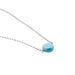 Collier Graziana Argent Blanc Turquoise - Colliers avec pierres Femme | Marc Orian