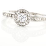 Bague M&eacute;lissande Argent Blanc Oxyde De Zirconium - Bijoux fantaisie Femme | Marc Orian