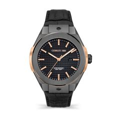 Montre Cerruti Ruscello Slim Noir - Montres sport Homme | Marc Orian