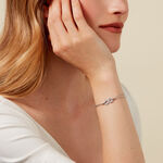 Bracelet Fily Argent Blanc Oxyde De Zirconium - Bracelets fantaisie Femme | Marc Orian