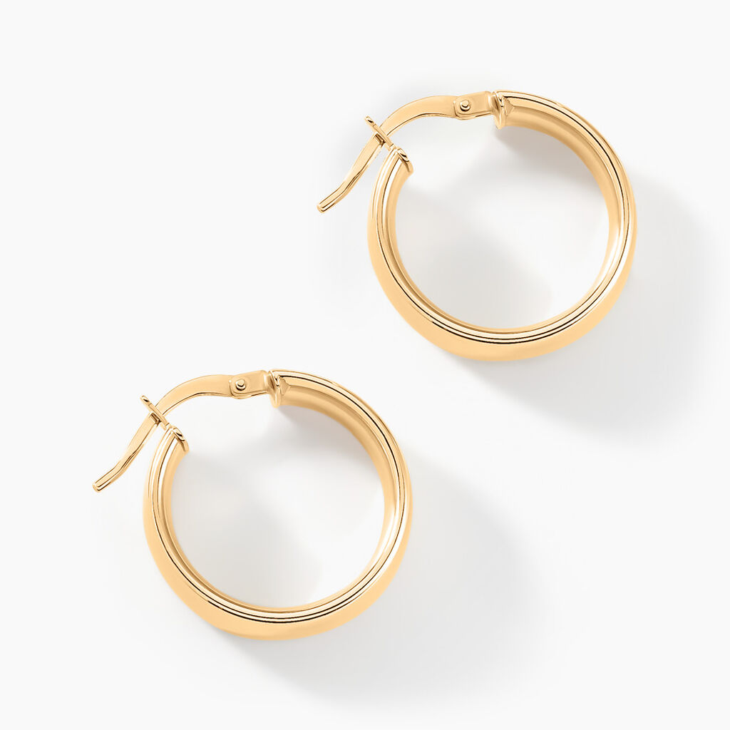 Cr&eacute;oles Terezia Or Jaune - Cr&eacute;oles Femme | Marc Orian