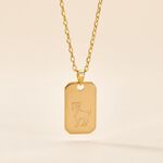 Collier Plaqu&eacute; Or Quintien - Colliers ete Homme | Marc Orian