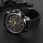 Montre Maserati Successo Chrono Noir - Montres classiques Homme | Marc Orian