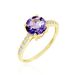 Bague Or Jaune Terese Améthyste - Bagues pierres fines Femme | Marc Orian