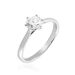 Bague Solitaire Athena Or Blanc Diamant