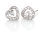 Boucles D'oreilles Puces Argent Blanc Gautiere Oxydes De Zirconium - Puces Femme | Marc Orian