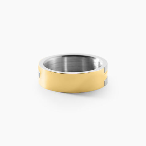 Bague Phebus Him Acier Bicolore - Bijoux fantaisie Homme | Marc Orian