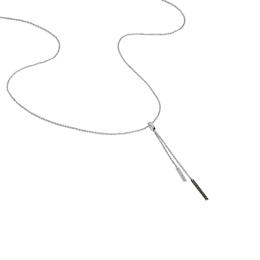 Collier Ainhoaa Or Blanc Diamant - Colliers avec pierres Femme | Marc Orian