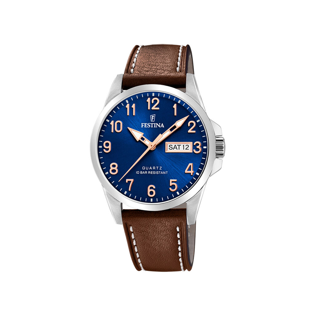 Montre Festina Classics Bleu - Montres étanches Homme | Marc Orian