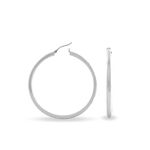 Cr&eacute;oles Argent Blanc Anne - Cr&eacute;oles Femme | Marc Orian