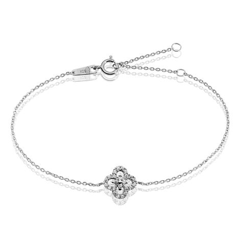 Bracelet Lubomila Argent Blanc Oxyde De Zirconium - Bracelets chaînes Femme | Marc Orian