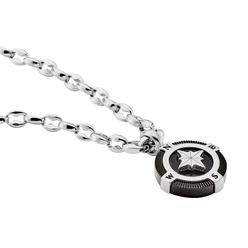 Collier Acier Blanc Kyliann - Colliers fantaisie Homme | Marc Orian