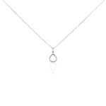 Collier Germinal Argent Blanc Oxyde De Zirconium - Colliers avec pierres Femme | Marc Orian