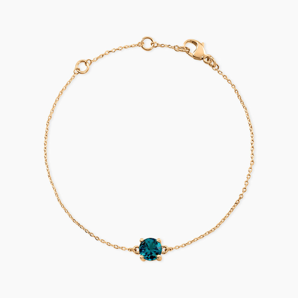 Bracelet Plaqu&eacute; Or Jaune Nilay Oxyde De Zirconium - Bracelets fantaisie Femme | Marc Orian