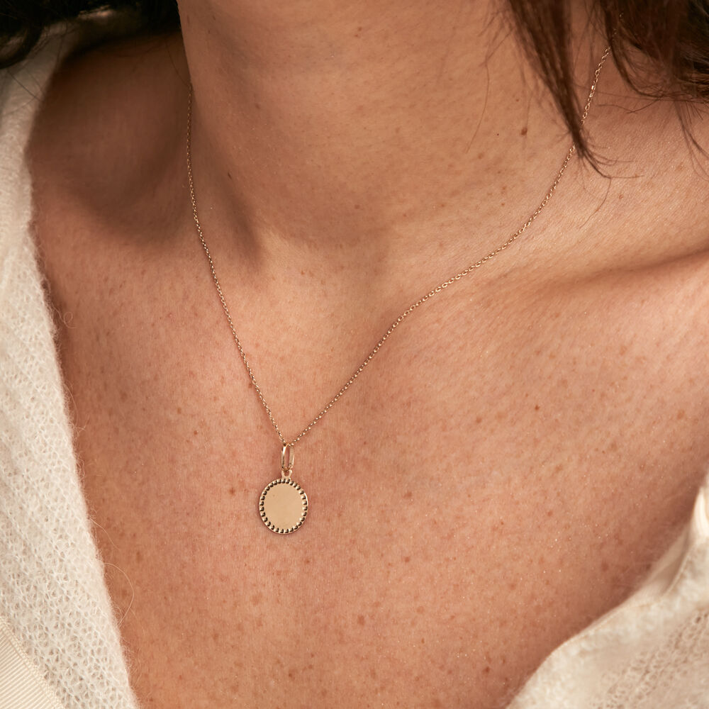 Pendentif Romey Or Jaune - Bijoux personnalisés Famille | Marc Orian
