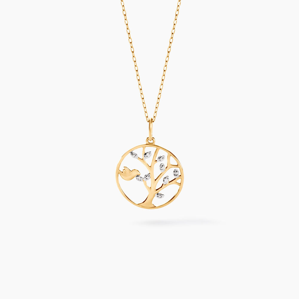 Pendentif Arethusa Or Jaune Diamant - Parures de mariage Femme | Marc Orian