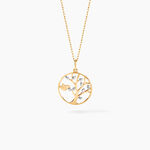 Pendentif Arethusa Or Jaune Diamant - Parures de mariage Femme | Marc Orian