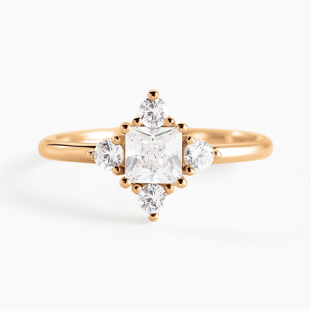 Bague Doline Plaqué Or Doré Oxyde De Zirconium - Solitaires Femme | Marc Orian