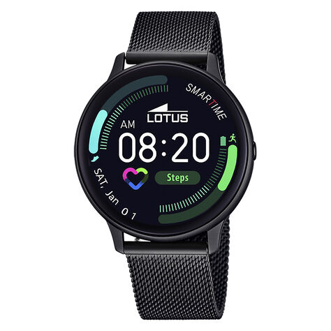 Coffret De Montre Lotus Connect&eacute;e Smartwach Noir - Montres &eacute;tanches Famille | Marc Orian