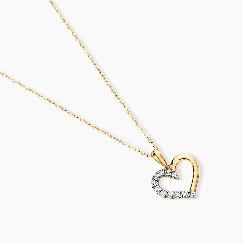 Collier Christine Or Jaune Diamant - Colliers avec pierres Femme | Marc Orian