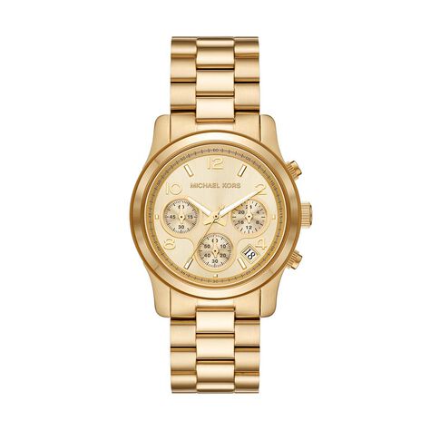 Montre Michael Kors Fossil Runway Dor&eacute; - Montres &eacute;tanches Femme | Marc Orian