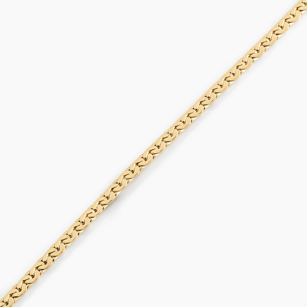 Bracelet Ivy Maille Haricot Or Jaune - Bracelets mailles Femme | Marc Orian