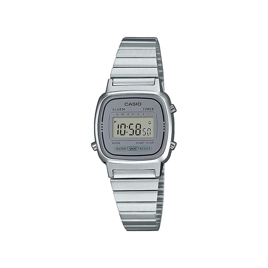 Montre Casio Collection Vintage Gris - Montres étanches Femme | Marc Orian