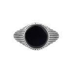 Bague Malek Argent Blanc - Id&eacute;es cadeaux Homme | Marc Orian