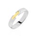 Alliance Marton Ruban Plat Or Bicolore - Alliances duo Unisex | Marc Orian