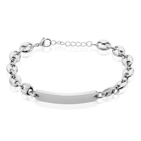 Bracelet Acier Blanc Joanano - Gourmettes Homme | Marc Orian