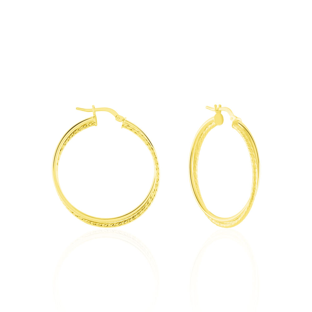 Créoles Maelia Or Jaune - Créoles Femme | Marc Orian