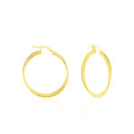 Cr&eacute;oles Maelia Or Jaune - Cr&eacute;oles Femme | Marc Orian