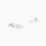 Piercing D'oreille Unitaire  Urbana Or Jaune Oxyde De Zirconium - Piercings Femme | Marc Orian