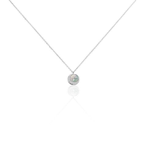 Collier Mirtel Argent Nacre - Colliers avec pierres Femme | Marc Orian