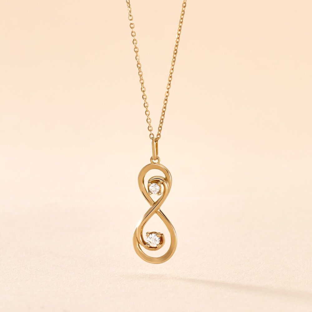 Collier Ademar Or Jaune Oxyde De Zirconium - Colliers avec pierres Femme | Marc Orian