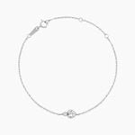 Bracelet Shannon Argent Blanc Oxyde De Zirconium - Bracelets fantaisie Femme | Marc Orian