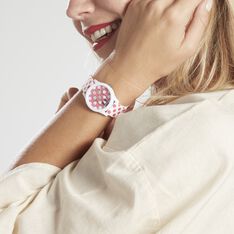 Montre Disney Blanc Et Rose Fushia - Montres Femme | Marc Orian
