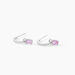 Créoles Evasion Argent Blanc Oxyde De Zirconium - Boucles d'oreilles pampille Femme | Marc Orian
