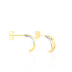 Cr&eacute;oles Igora Or Tricolore - Cr&eacute;oles Femme | Marc Orian