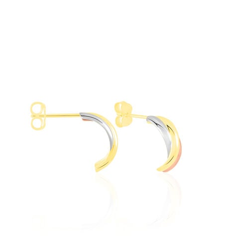 Cr&eacute;oles Igora Or Tricolore - Cr&eacute;oles Femme | Marc Orian