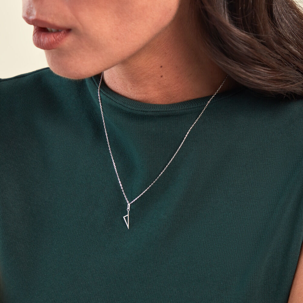 Pendentif Corsu Or Blanc - Pendentifs Famille | Marc Orian